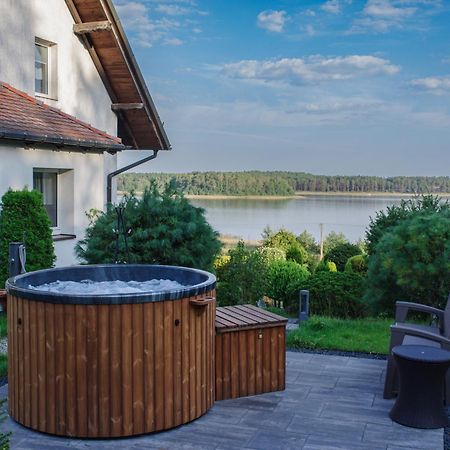 Dom Na Wzgorzu Z Widokiem Na Jezioro Z Balia I Sauna Lipnica  Exteriér fotografie