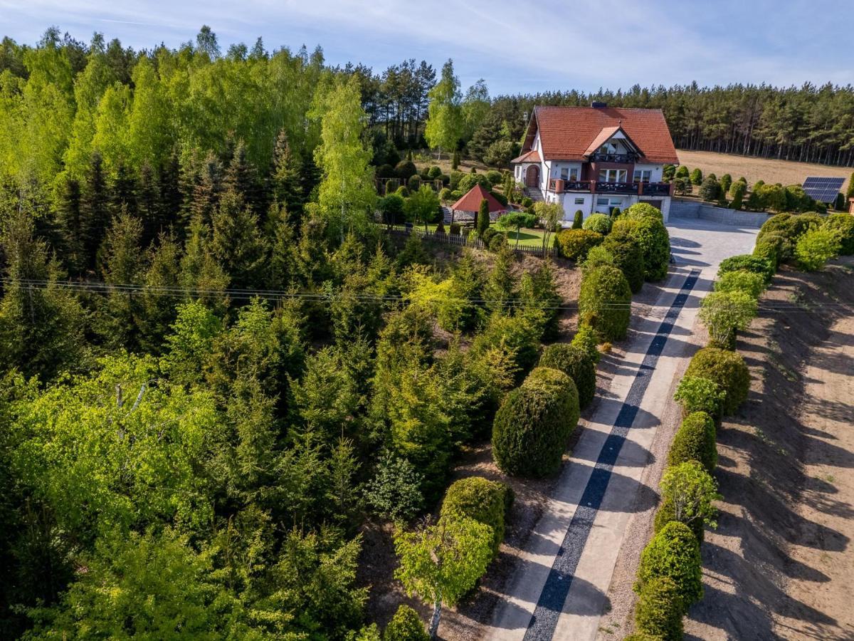 Dom Na Wzgorzu Z Widokiem Na Jezioro Z Balia I Sauna Lipnica  Exteriér fotografie