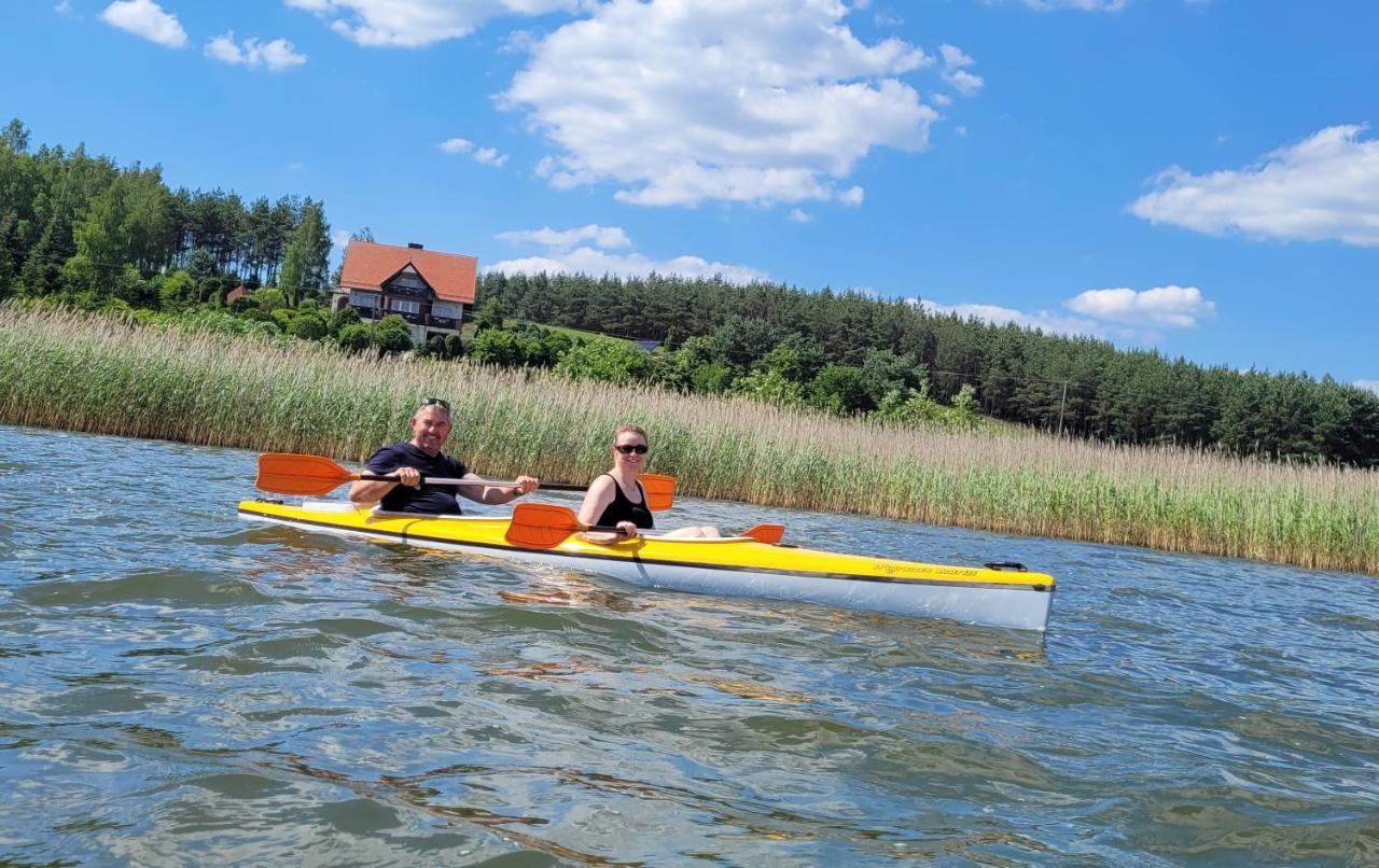 Dom Na Wzgorzu Z Widokiem Na Jezioro Z Balia I Sauna Lipnica  Exteriér fotografie