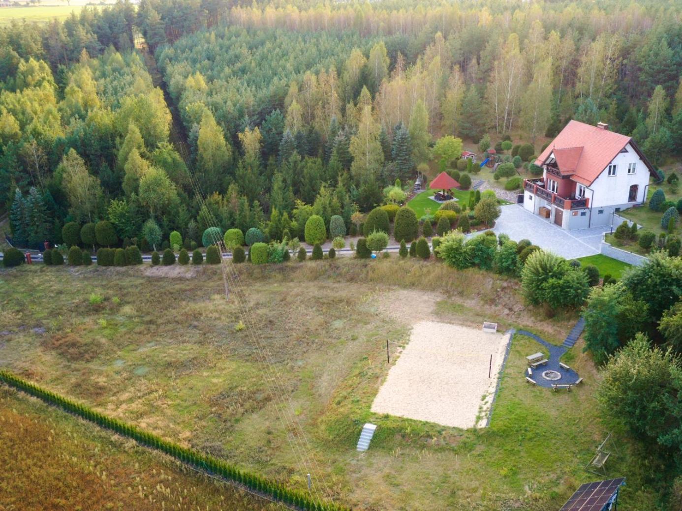 Dom Na Wzgorzu Z Widokiem Na Jezioro Z Balia I Sauna Lipnica  Exteriér fotografie