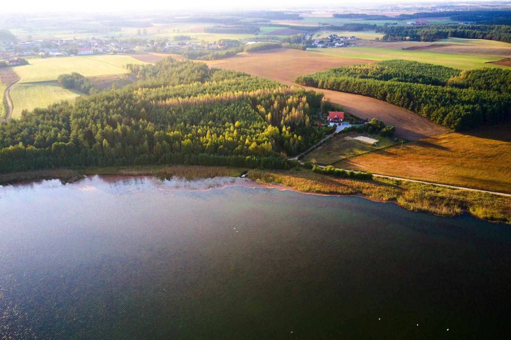 Dom Na Wzgorzu Z Widokiem Na Jezioro Z Balia I Sauna Lipnica  Exteriér fotografie