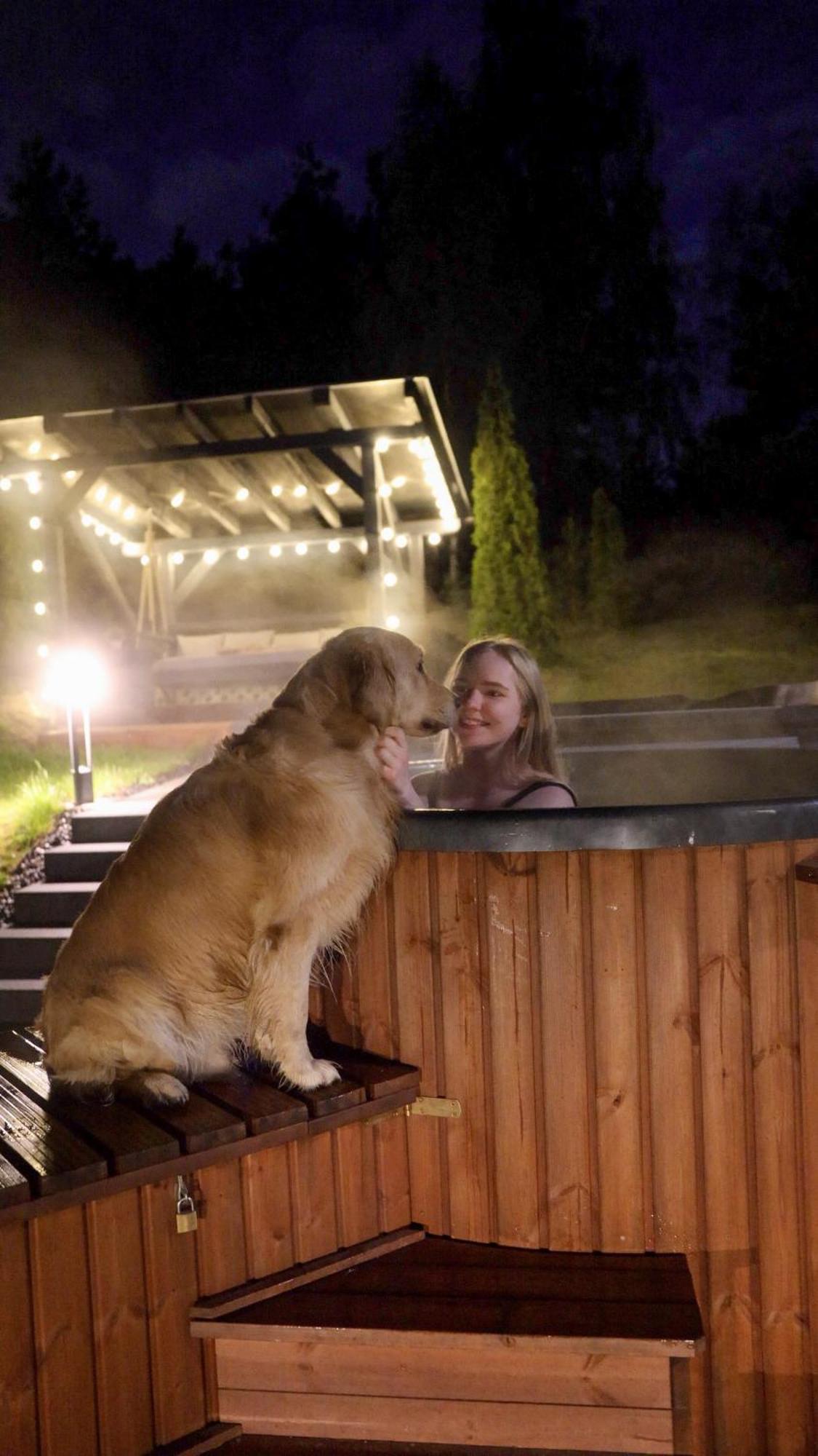 Dom Na Wzgorzu Z Widokiem Na Jezioro Z Balia I Sauna Lipnica  Exteriér fotografie